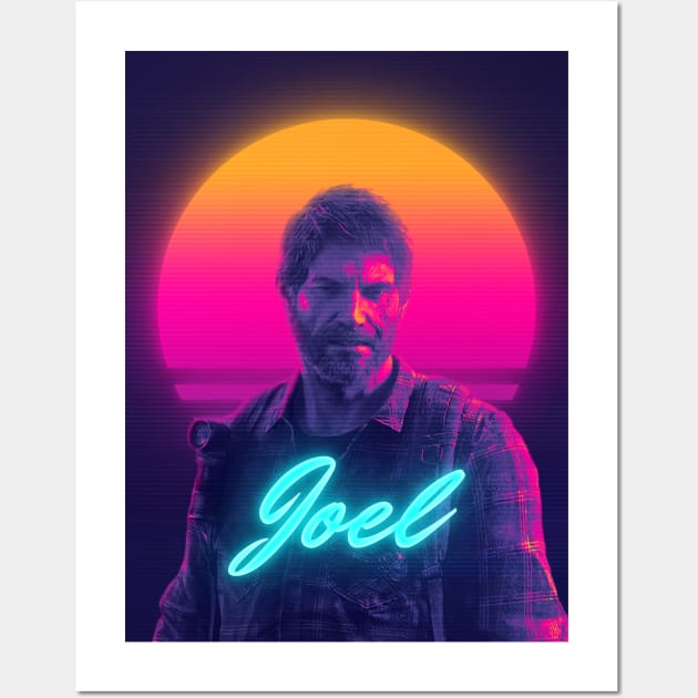 Joel the last of us Wall Art by mrcatguys